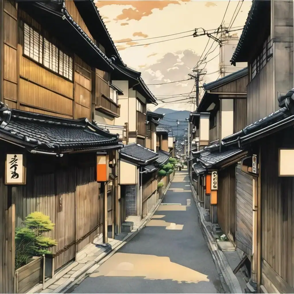 Kiyamachi Street, Kyoto – Asano Takeji