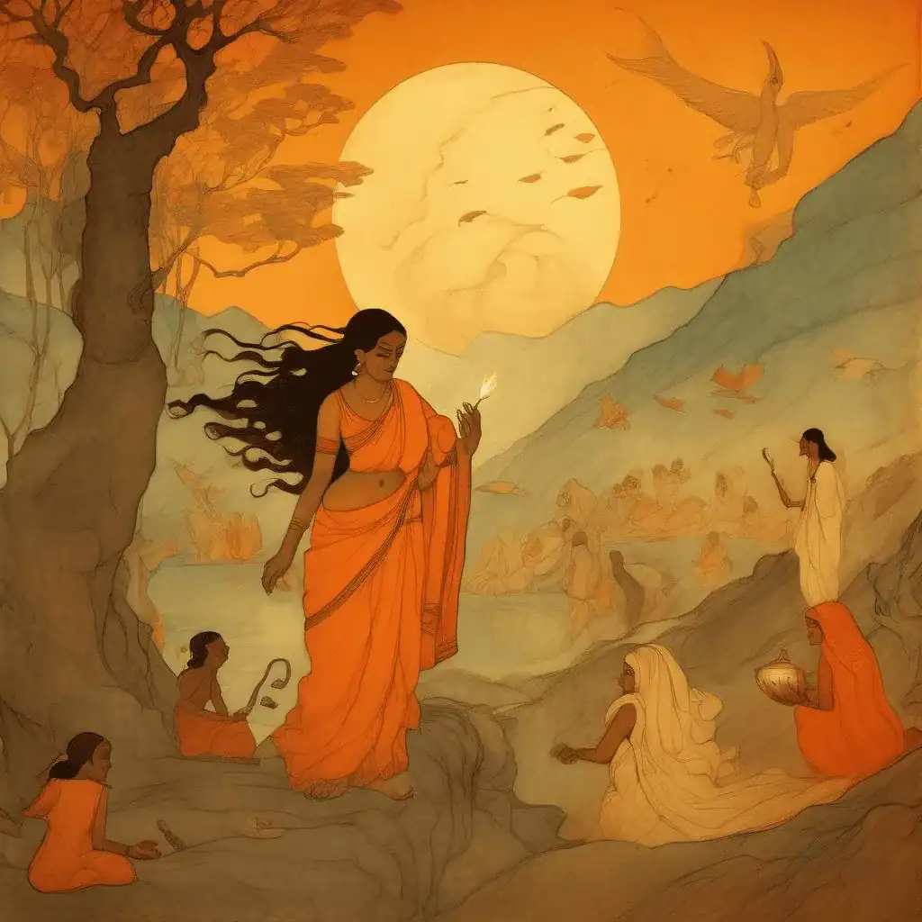 Fairyland (Illustration) – Abanindranath Tagore