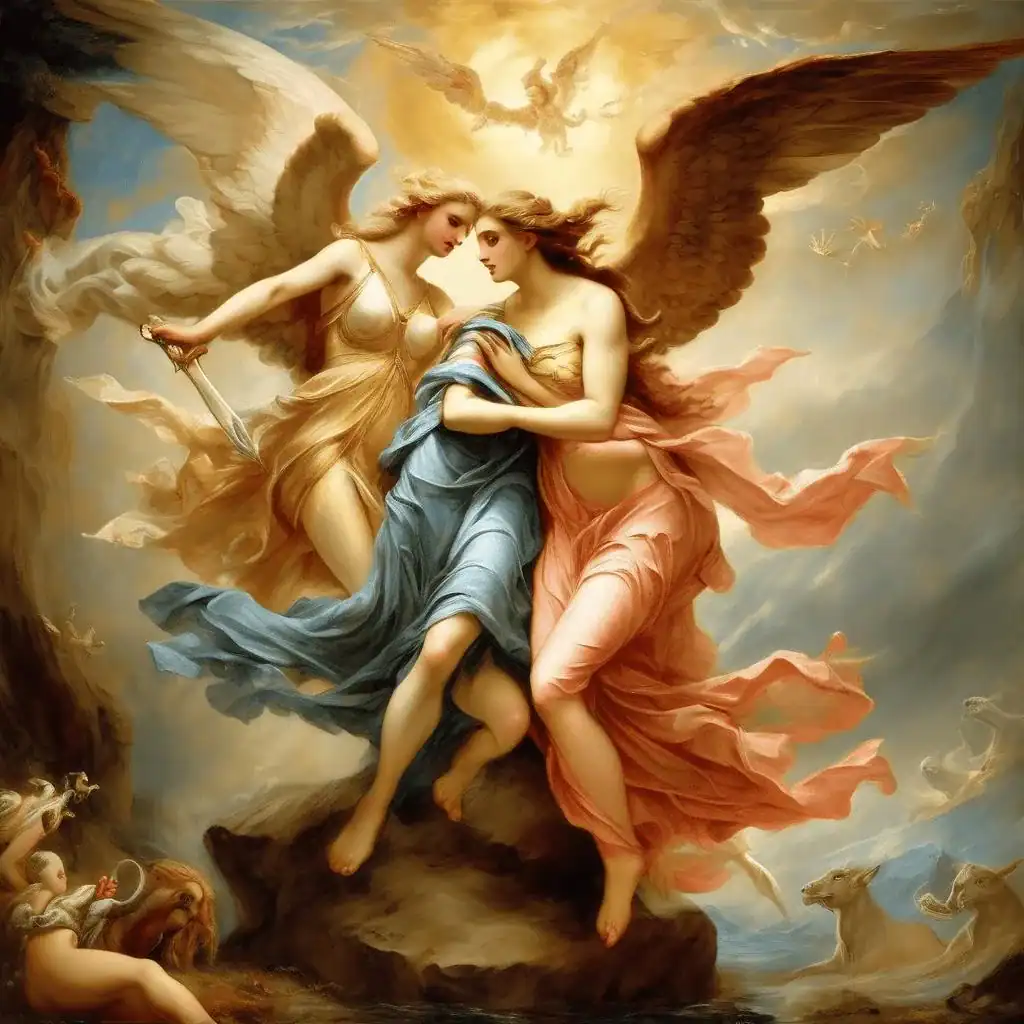 Muse (Amor and Psyché) – Károly Lotz