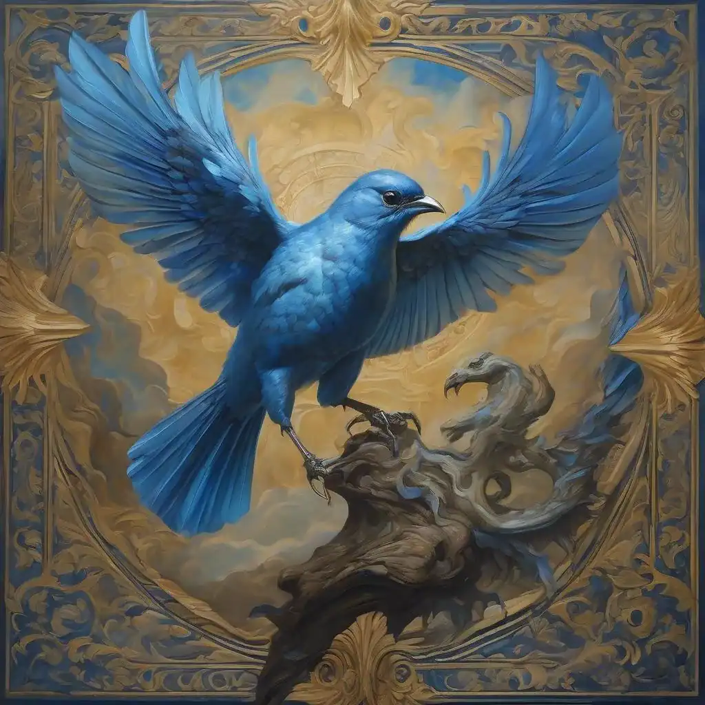 Blue Bird (Bird Sirin) – Sergey Solomko